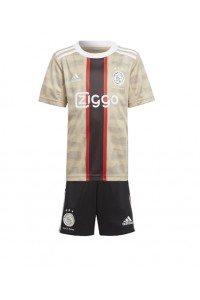 Fotbalové Dres Ajax Dětské Třetí Oblečení 2022-23 Krátký Rukáv (+ trenýrky)